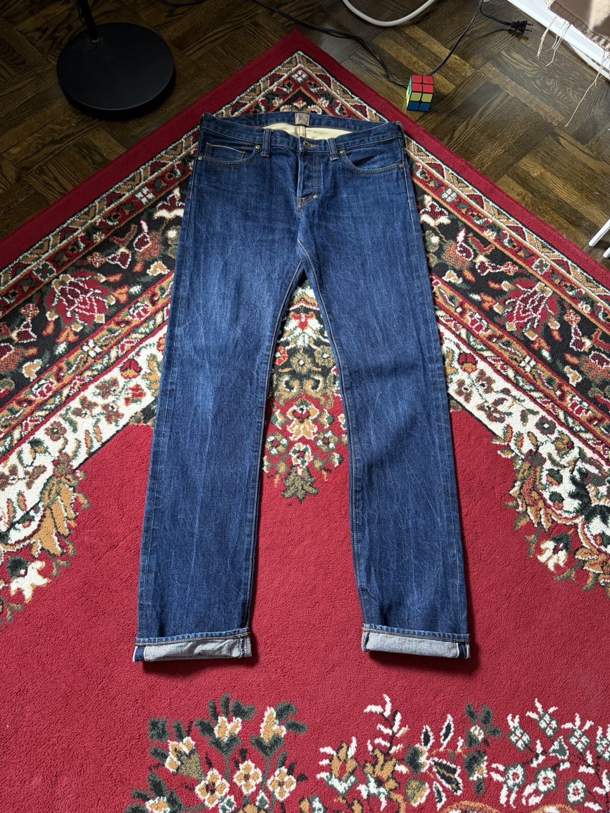 PRPS Selvedge Denim Jeans Janpanese Distressed Cotton Men’s 33