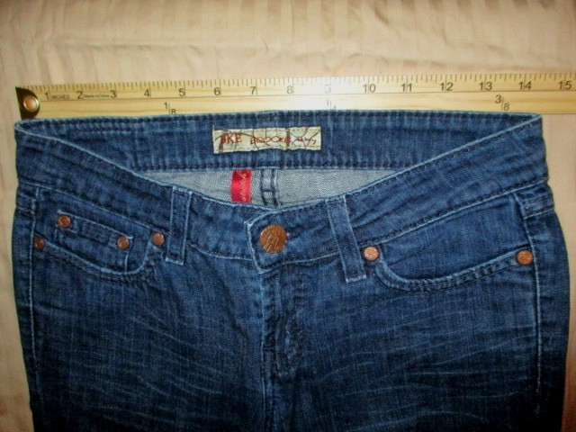 Buckle BKE Jeans SZ 27×31.5″ (Fits 28X31.5)Skinny Brooke Stretch Blue Denim EUC