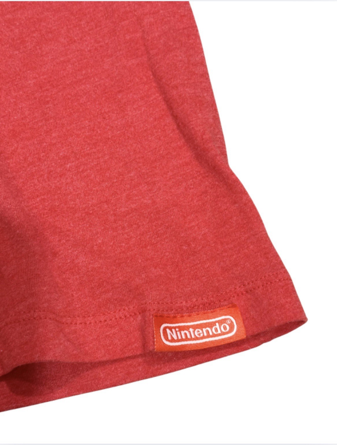 Nintendo World New York Official Logo T-Shirt Red Size Medium