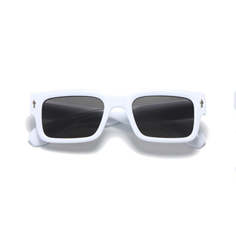 Square Thick Frame Sunglasses For Men Women Classic Outdoor Shade Glasses UV400