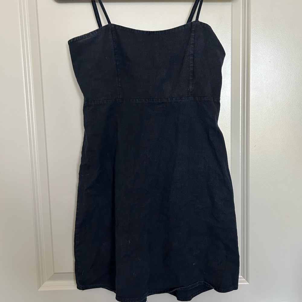 Brandy Melville Navy Blue Mini Dress