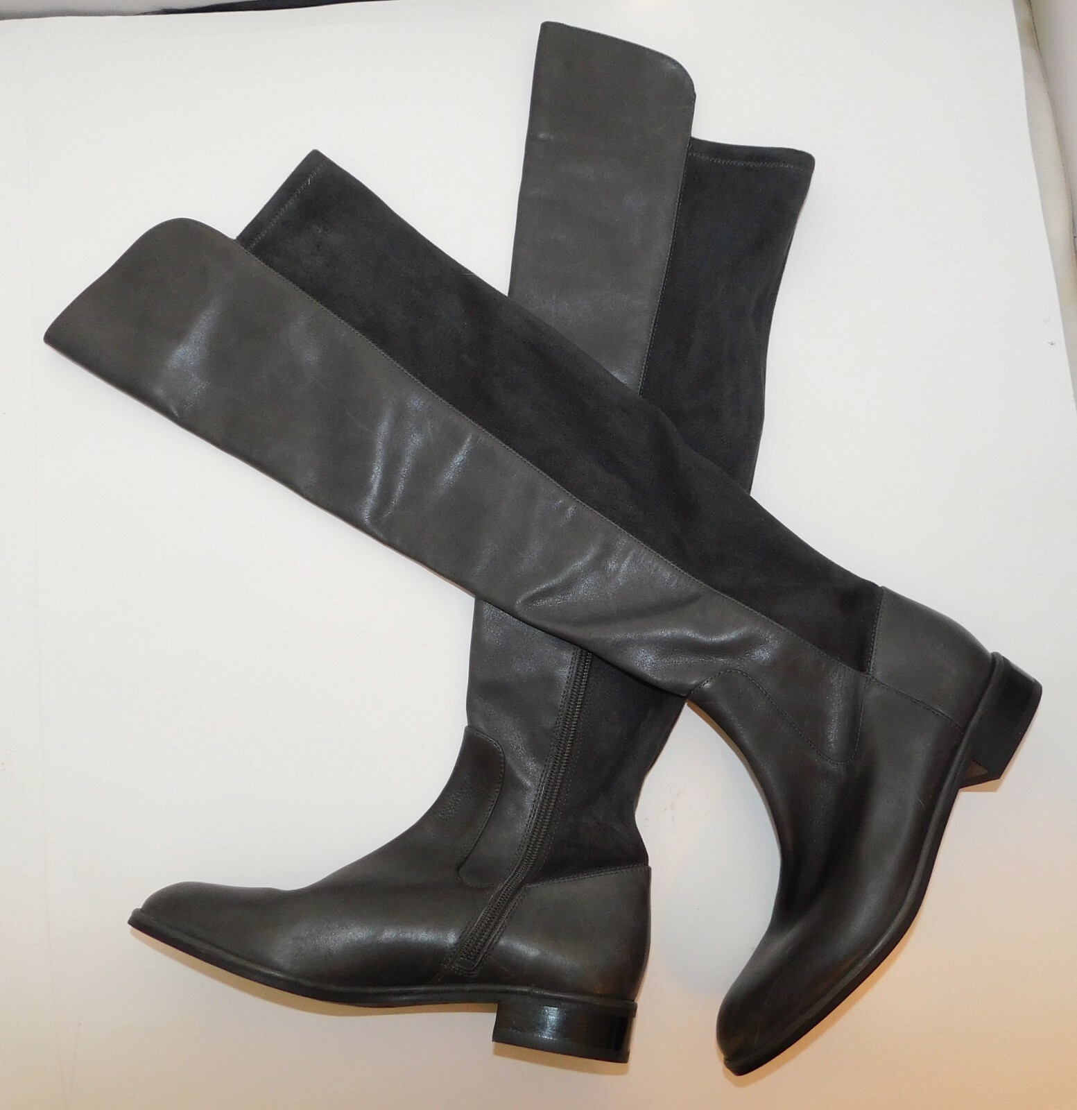 VIA SPIGA Itala 50/50 Stretch Leather Over the Knee boots sz 5 M New