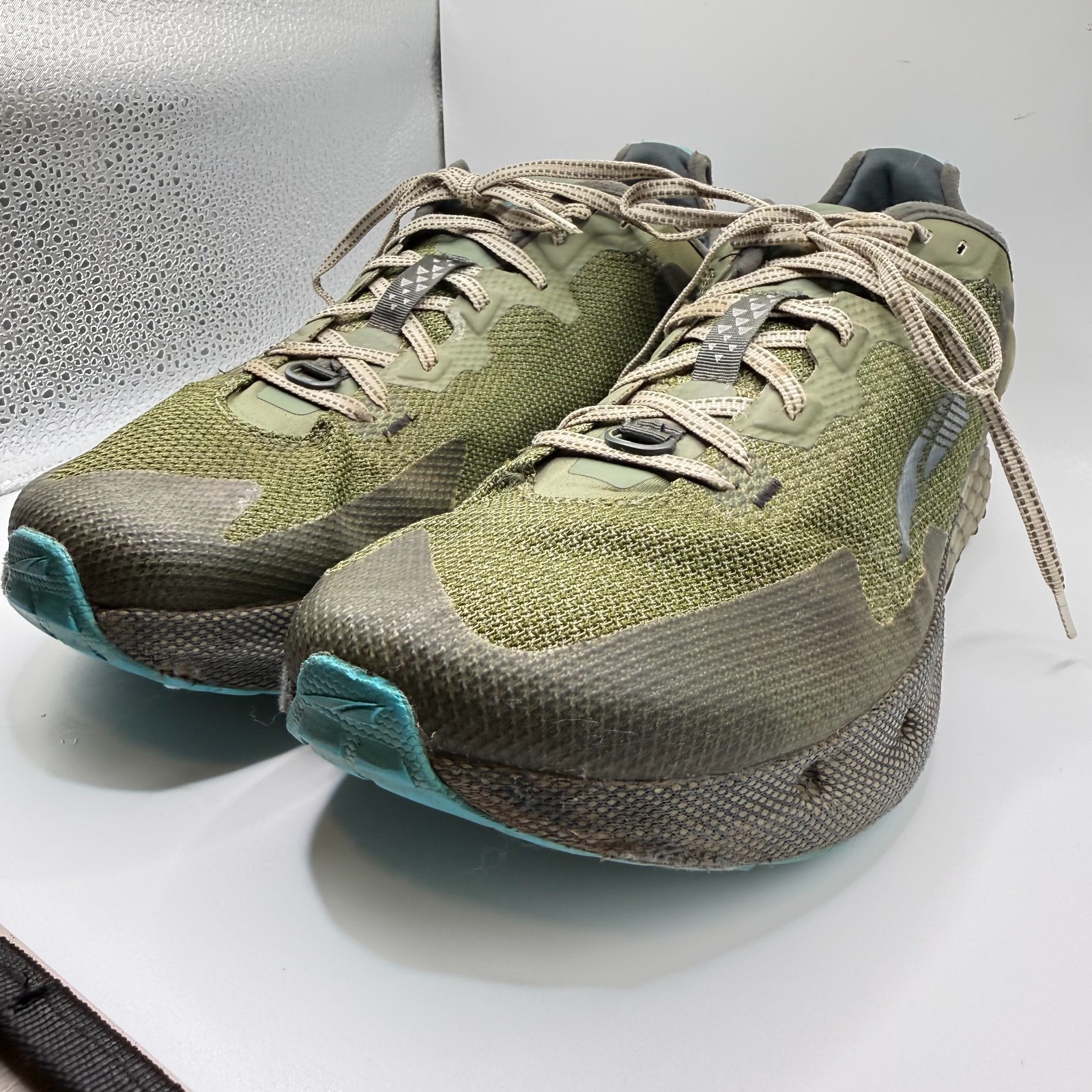Altra Timp 4 Mens Trail Running Shoes Forest Green Lace Up Sneakers Size 12