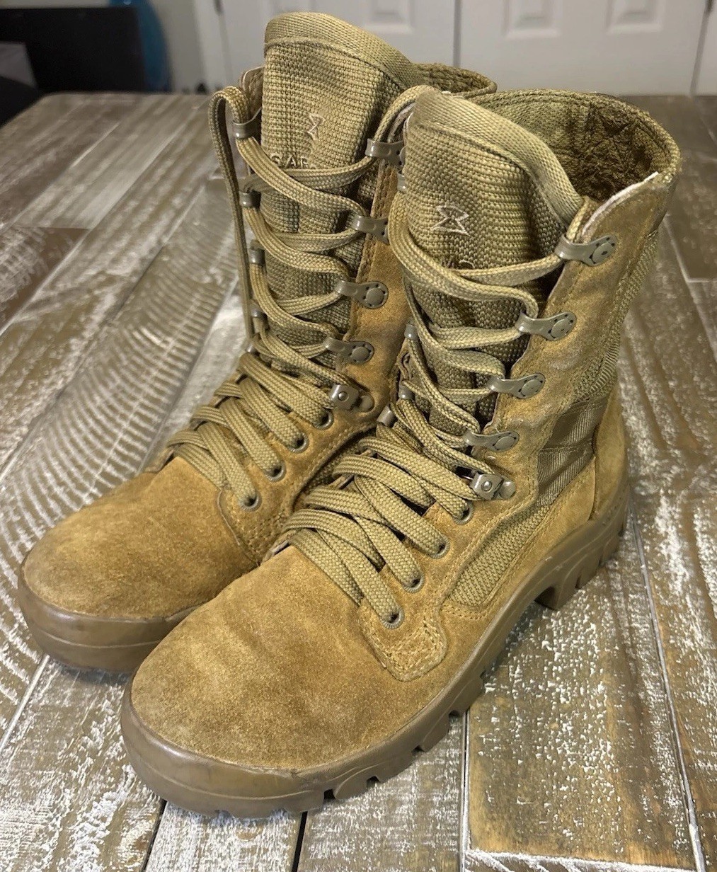 Garmont Boots Womens Size 5 T8 Bifida Regular Tactical Combat Vibram Brown Tan