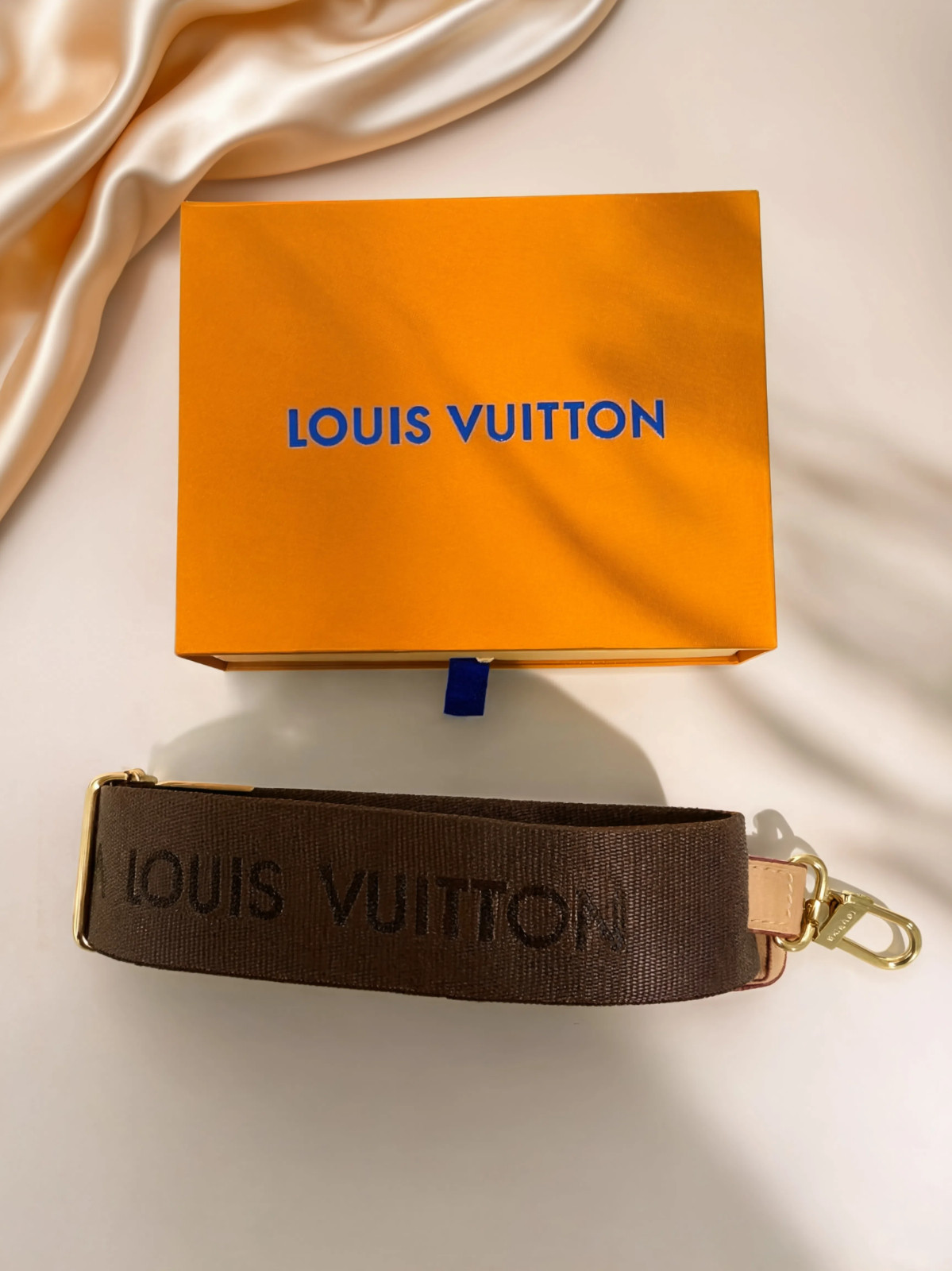 Louis Vuitton Adjustable Brown Shoulder Strap Crossbody Replacement USED.,