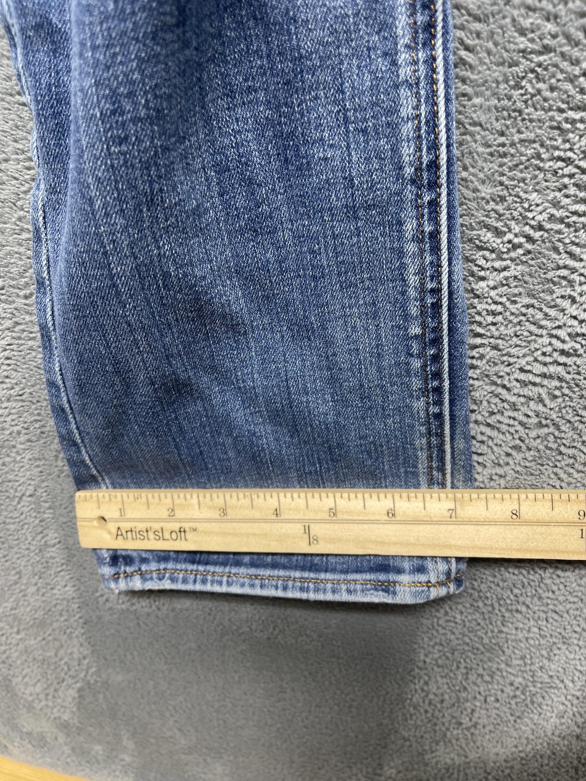 J.Crew The Sutton Jeans Mens 32×34** Blue Med Wash Slim Straight Stretch Denim