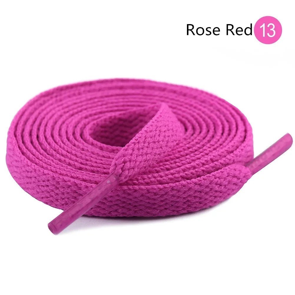 Fat Shoelaces Thick Flat 3/4″ Wide Shoelaces Solid Color for All Shoe Types
