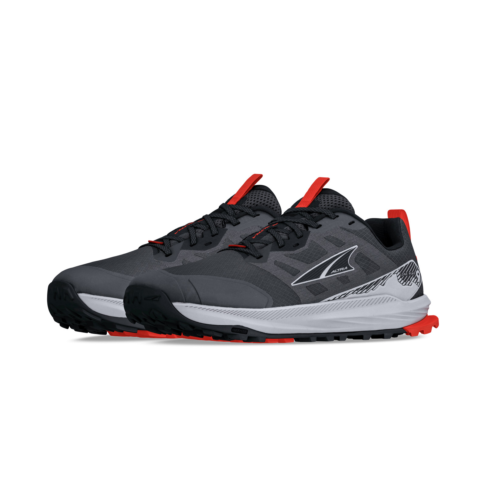 Altra Men’s Lone Peak 9 Dark Shadow Trail-Running Shoes