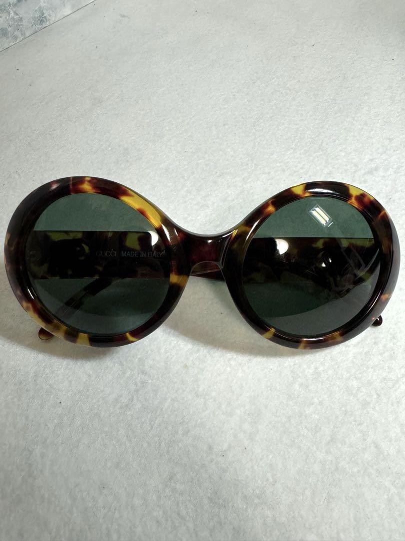 GUCCI Interlocking G Sunglasses Tortoiseshell Brown GG2401/N/S 00C 55□24 145