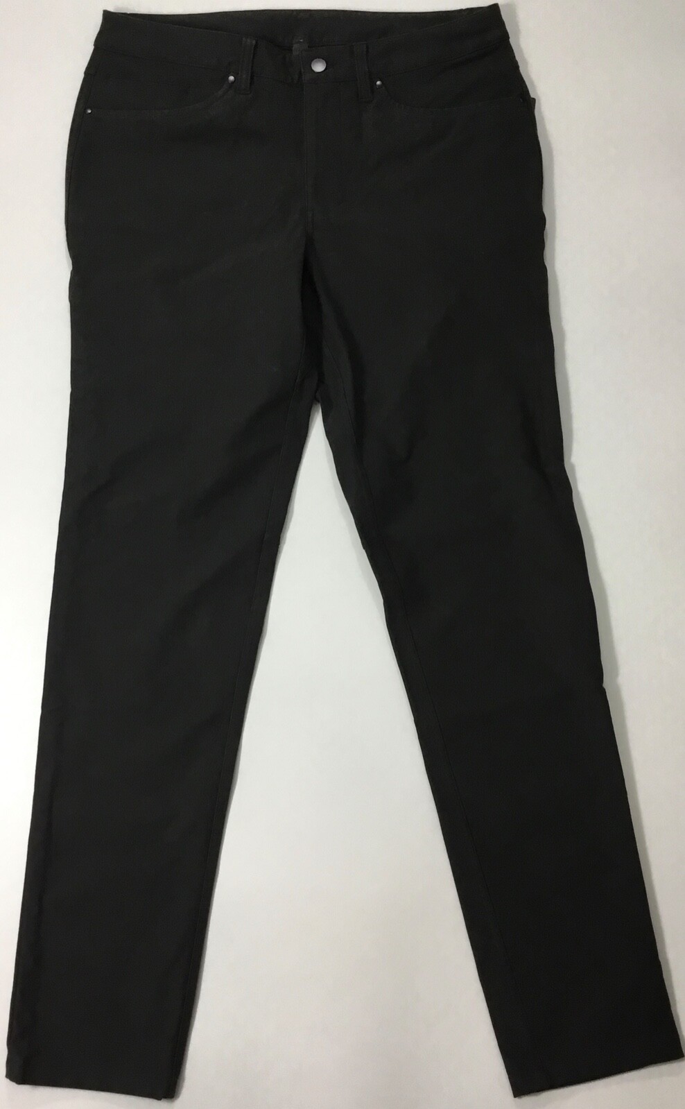 Lululemon ABC Pant Slim 34”L Utilitech Abrasion Resistant LM5ABOS Black Size 34