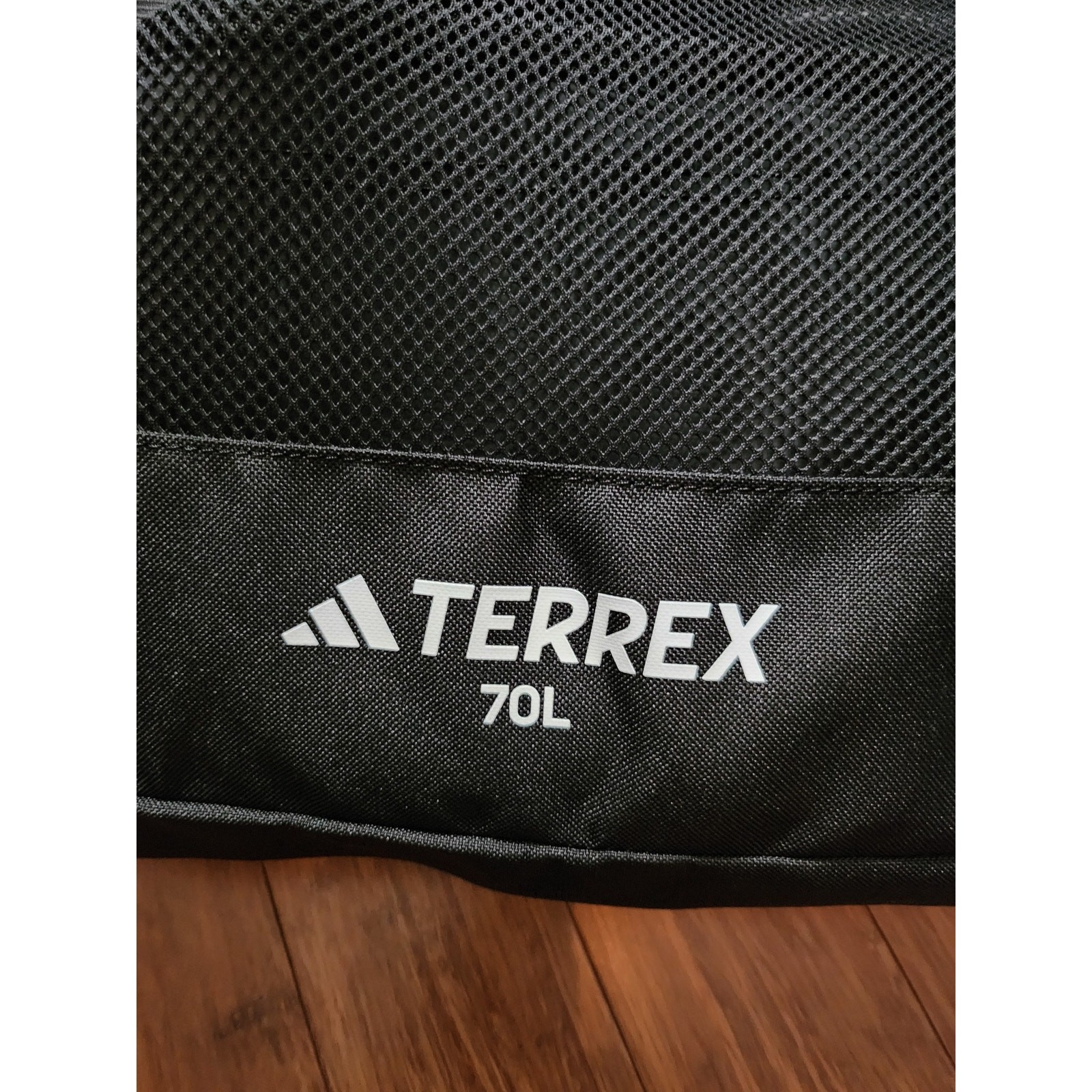 Adidas Terrex duffle bag backpack medium Rain.Rdy Expedition Black 70L IC5649