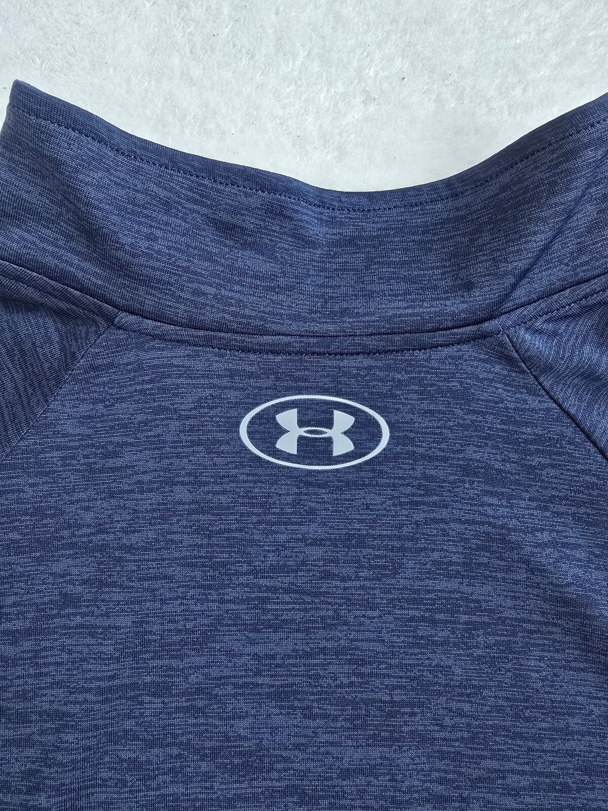 Under Armour Men’s Tech 2.0 1/2 Zip Pullover – Navy Blue Heathered XL
