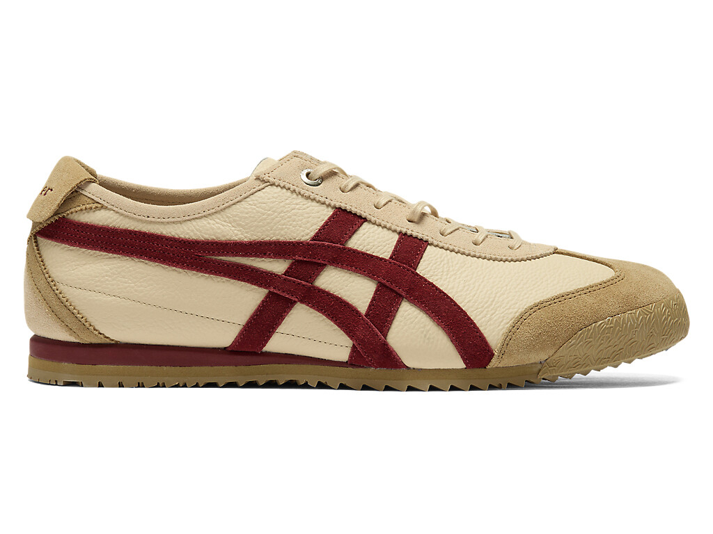 MEXICO 66 SD VINtage processing Onitsuka Tiger stripes Real Leather Metal eyelet