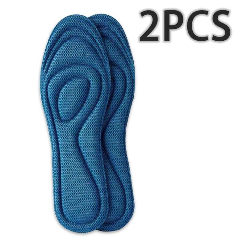 2/4 Pairs Memory Foam Orthopedic Insoles for Shoes Antibacterial Deodorization