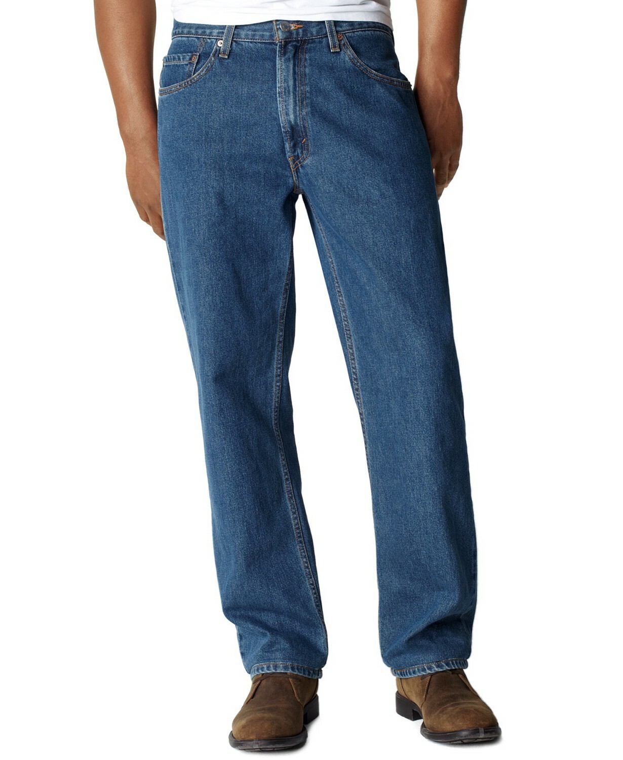 NWT LEVI’S 505 Regular Size 40 x 32 Medium Wash Room At Thigh Men Jeans MSRP $69