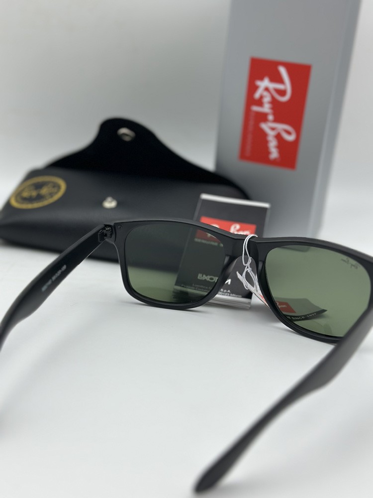Ray-Ban Inspired Sunglasses Polarized UV400 Black Frame Green Lens Classic
