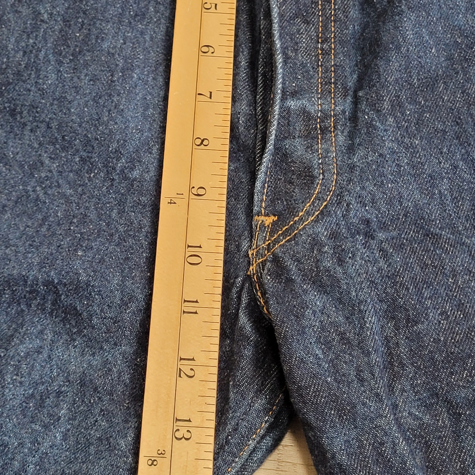 👖Vintage Levi’s 501XX Rigid Raw Jeans Mens 36×34 (34×32) Dark Indigo Denim Y2K
