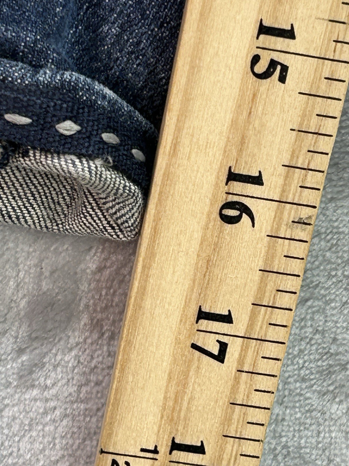 a.n.a. Women Plus Sz 16 Bermuda Denim Shorts Jorts Split Cuff Stretch Beach Walk