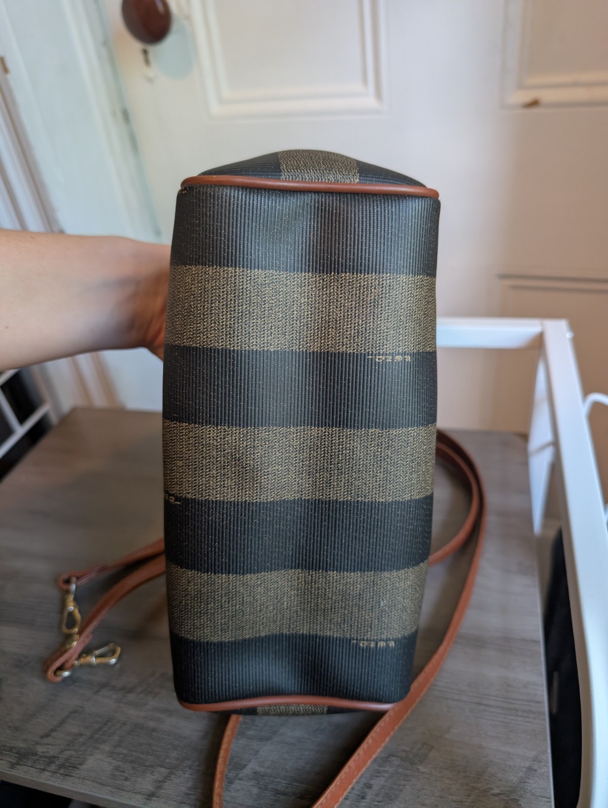 Vintage Fendi Nano Boston/Speedy Bag