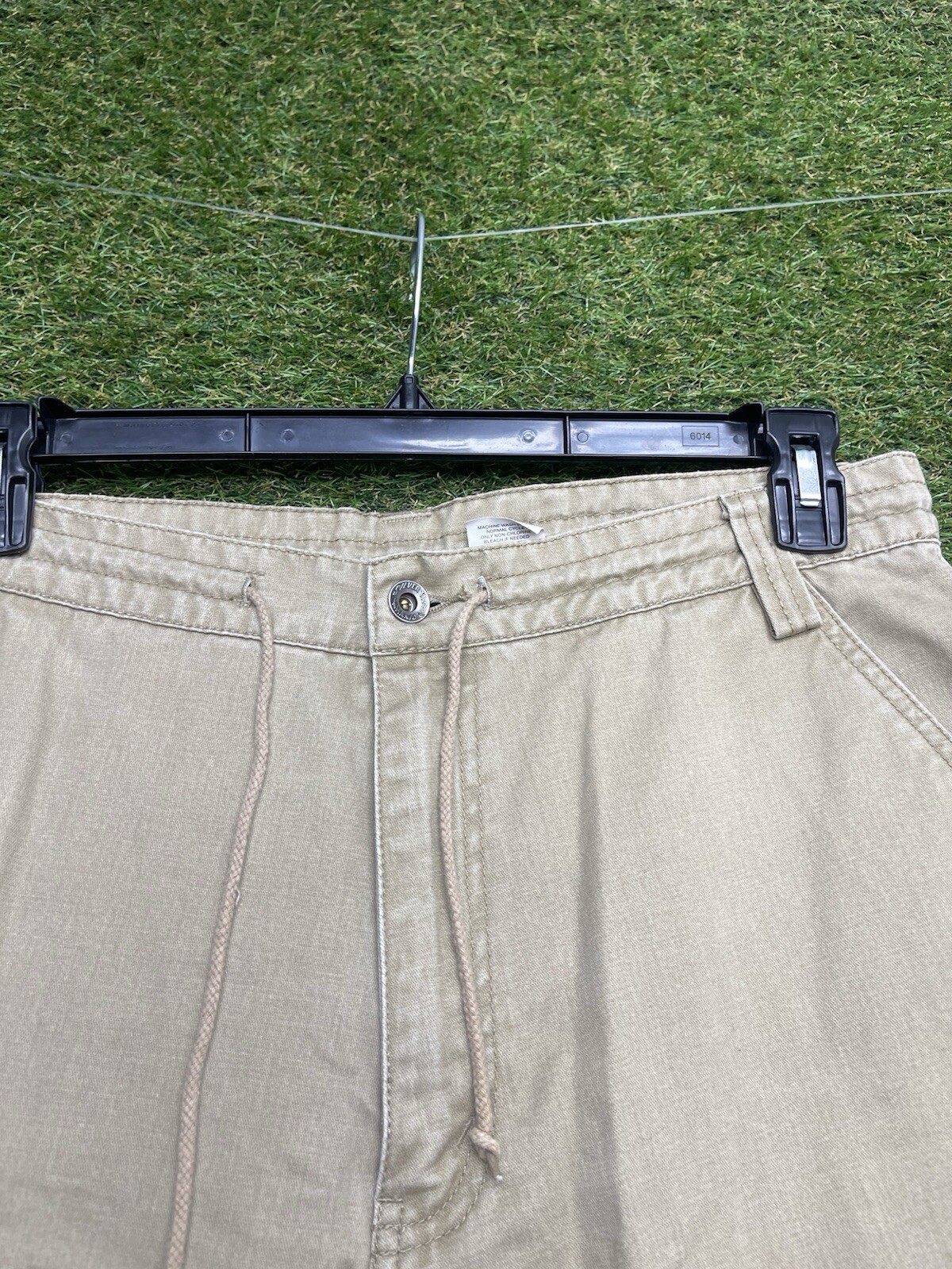 Vintage Levis Silvertab Pants Mens Medium 32×32 Khakis Cargo Cinch Baggy Loose