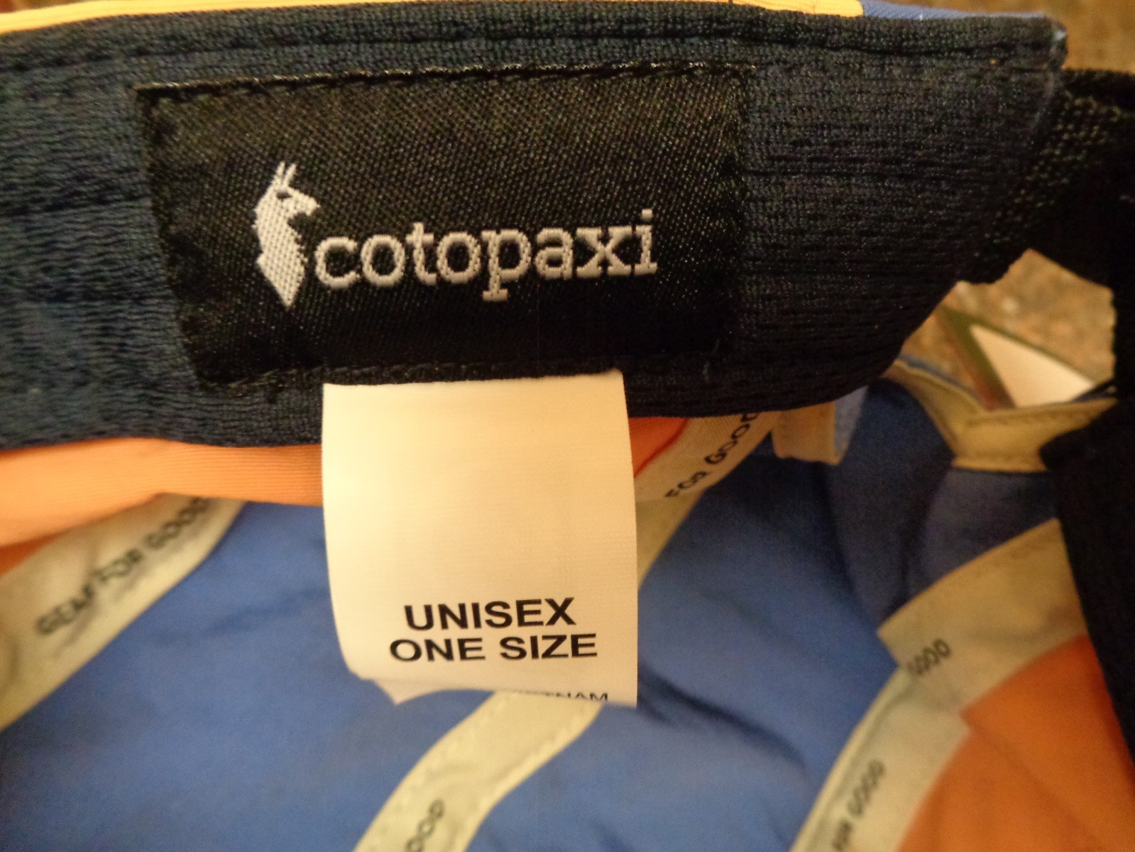 Cotopaxi Zen Garden Tech 5-Panel Hat Azure One Size Adjustable Unisex NWT