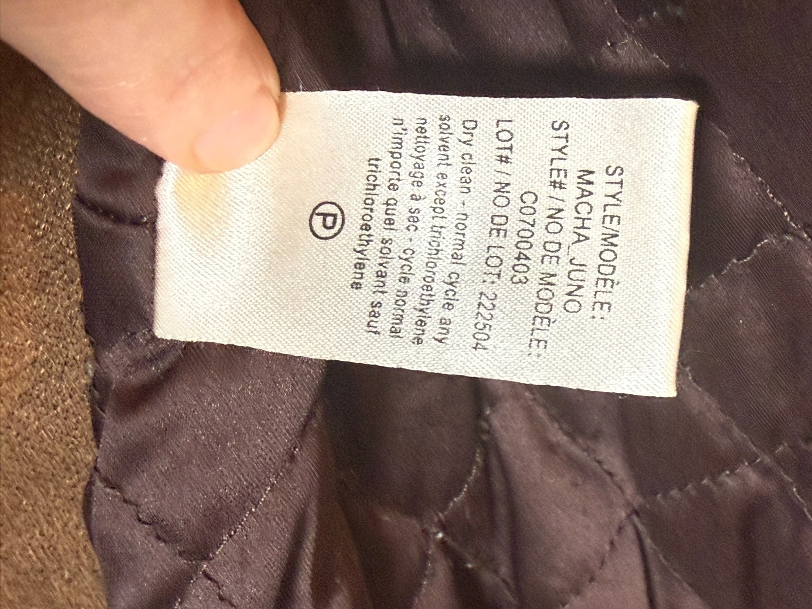 Theory Macha Juno Brown Lamb Leather Moto Jacket | Women’s Medium