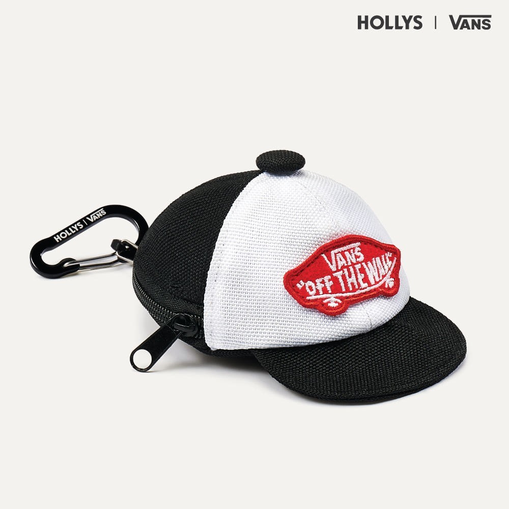 Vans x Hollys Coffee mini Cap Pouch Keychain Korea Limited Edition