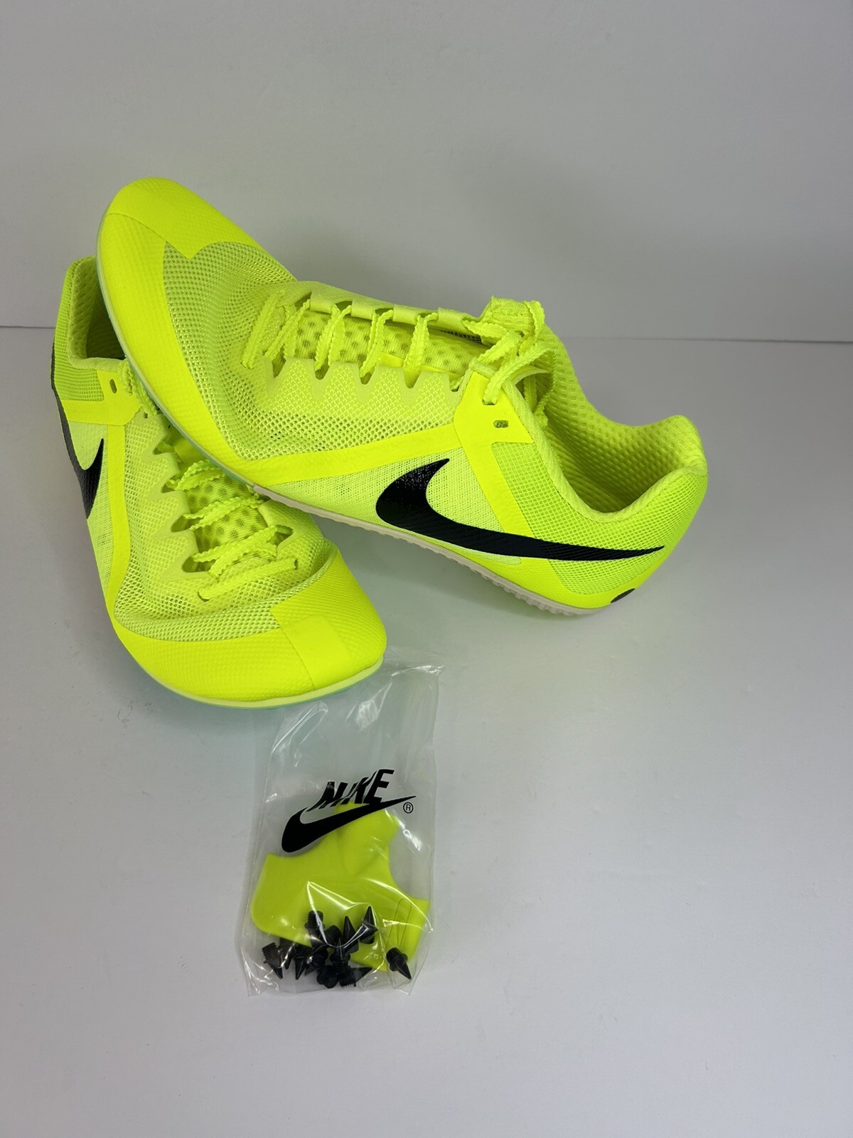 Nike Unisex Zoom Rival Athletic Shoes CK7 Volt/Mint DC8749-700 Size M:9.5/ W:11