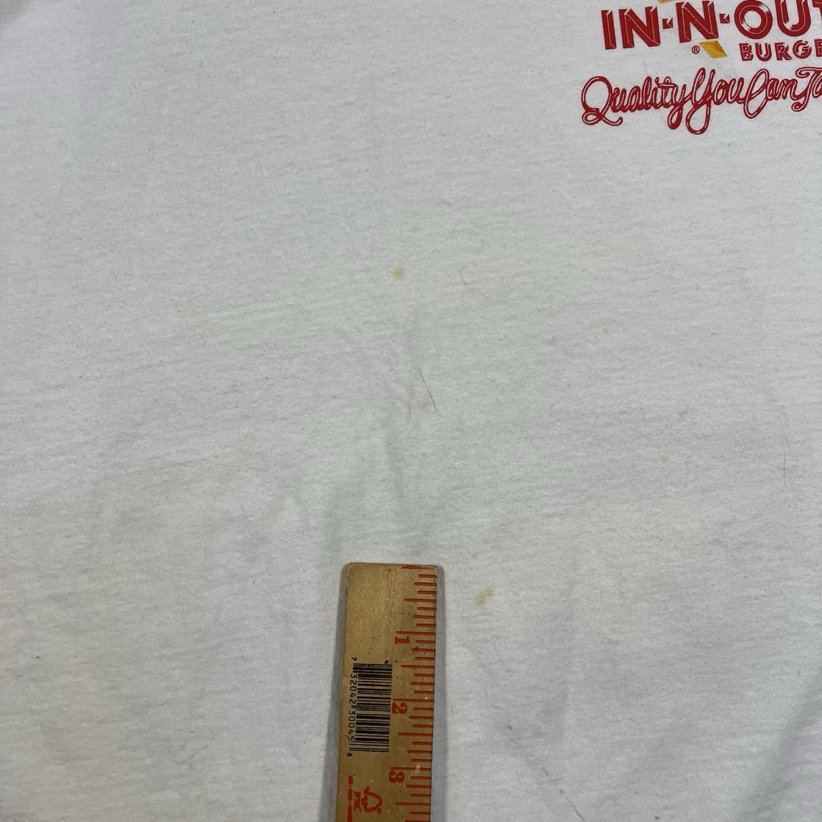Vintage 90s In N Out Burger T-Shirt 1993 Anniversary California Mens 2XL Promo