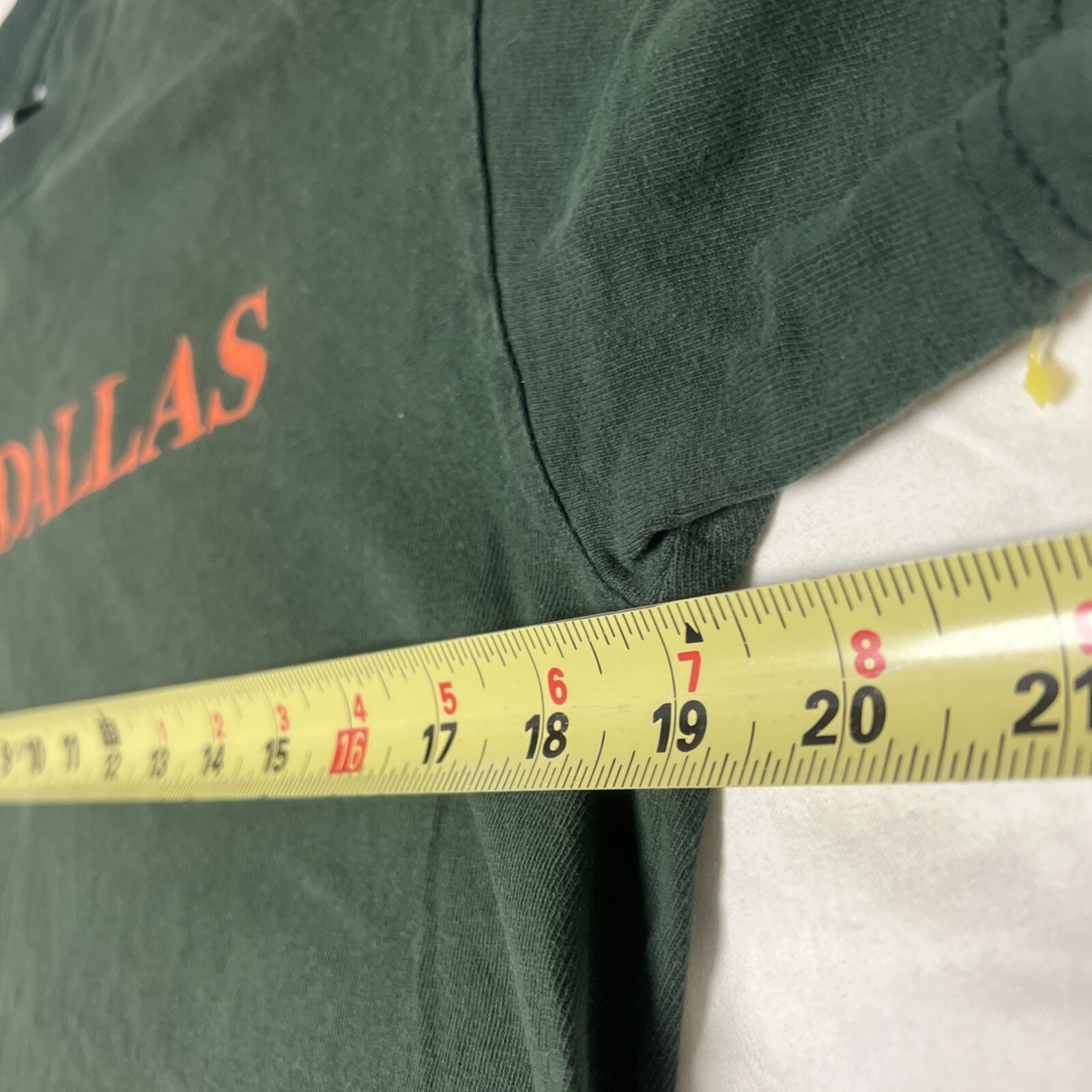 Green University Of Texas At Dallas Class Of 2017 Gilden Heavy Cotton Sz M DblSd