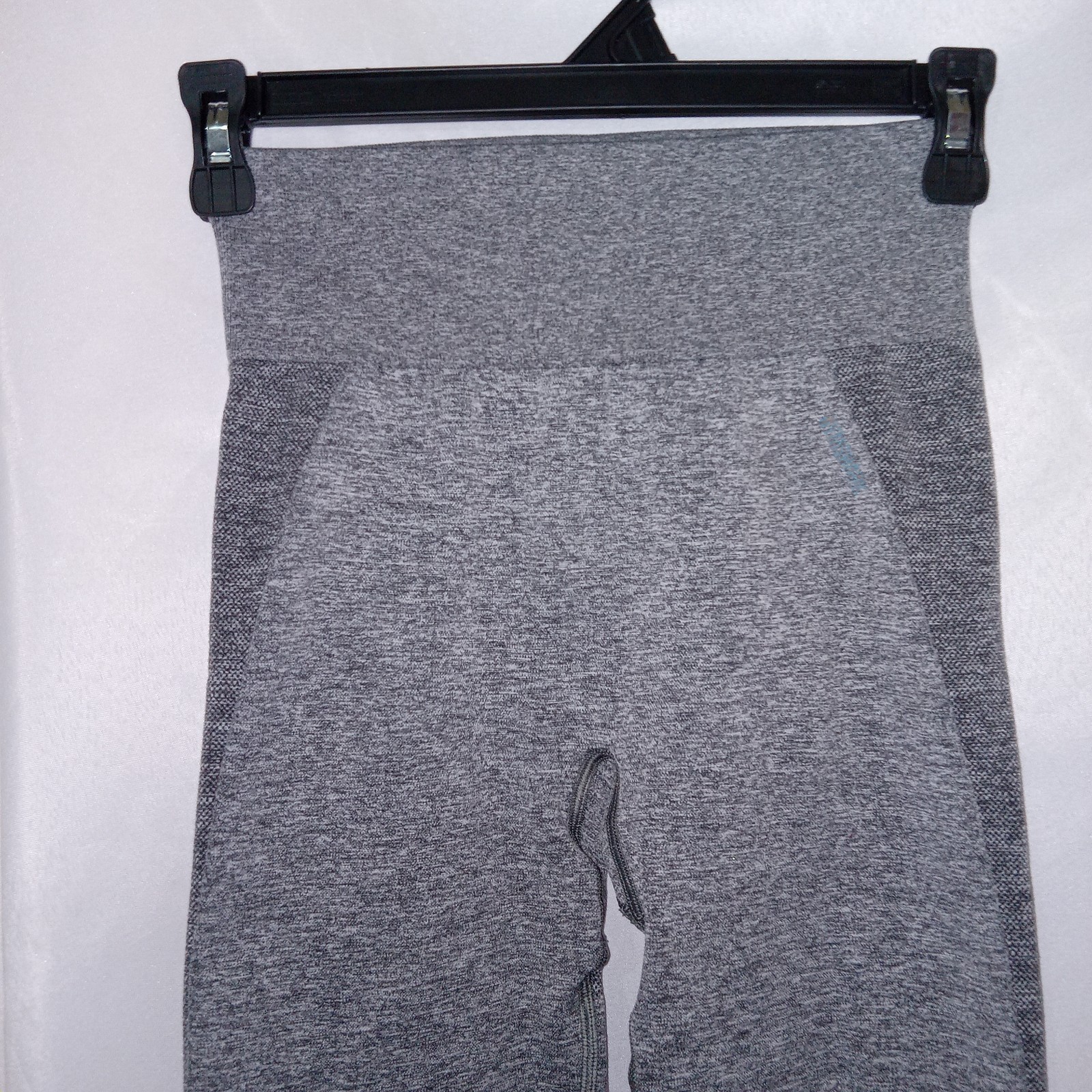 Gymshark Women’s Flex High Waisted Seamless Leggings Gray Marl/Blue Size XS