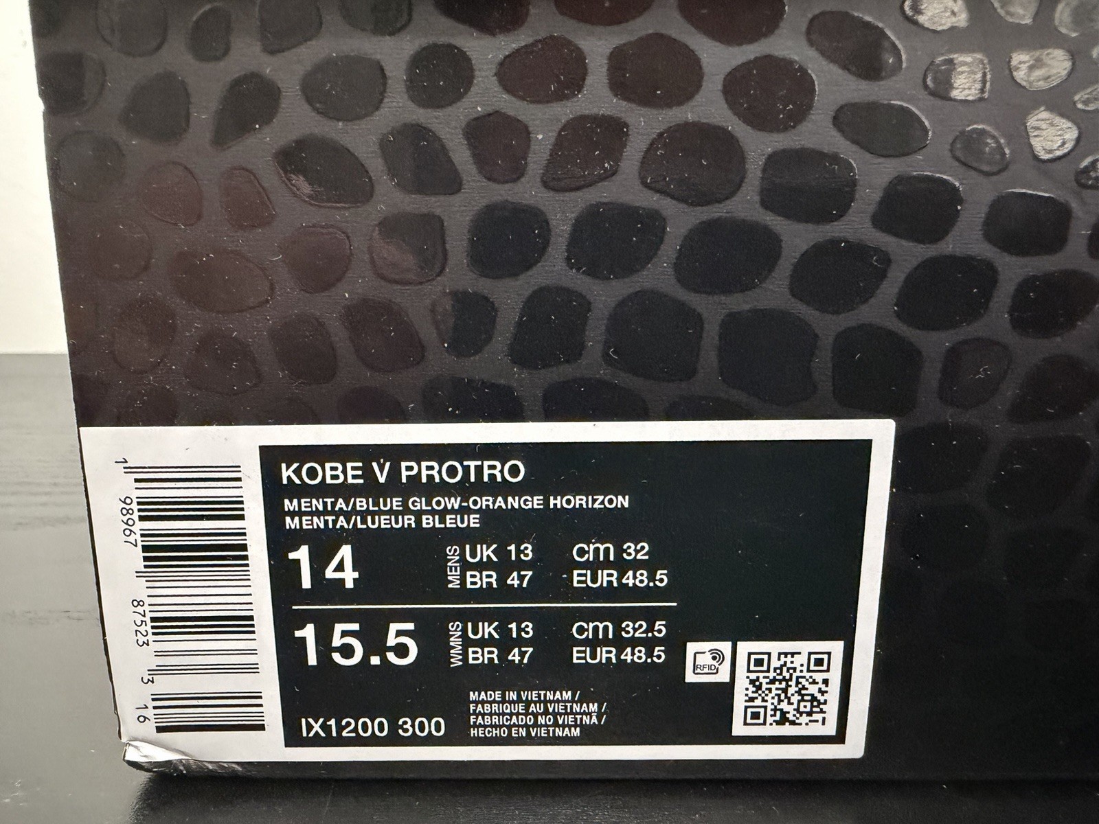 Nike Kobe 5 Protro NY vs. NY Jalen Brunson Men’s Size 14 NEW IN-HAND IX1200-300
