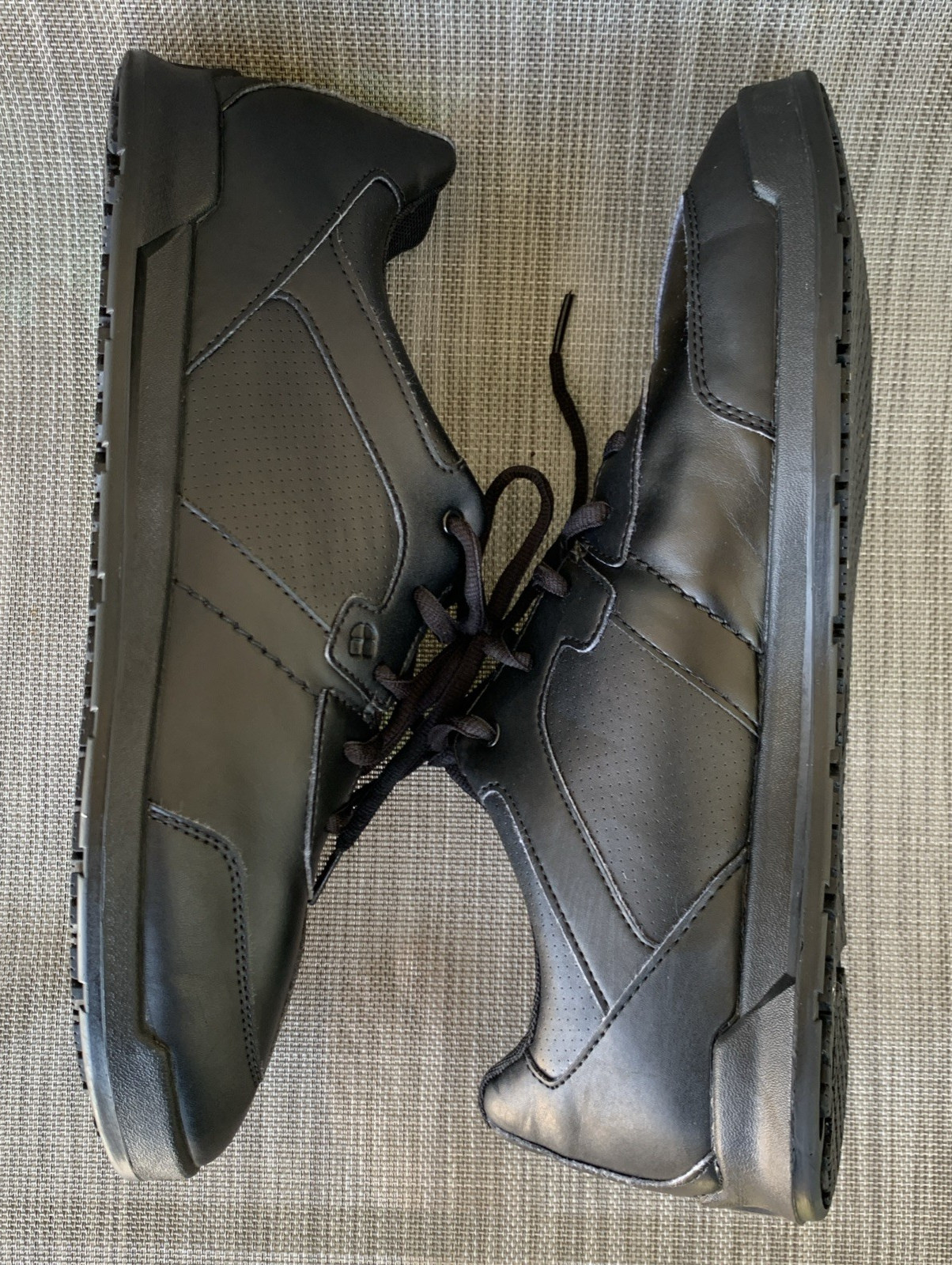 SHOES FOR CREWS Men’s Size US 12 FREESTYLE II Shoes 38140 Black Slip-Resistant