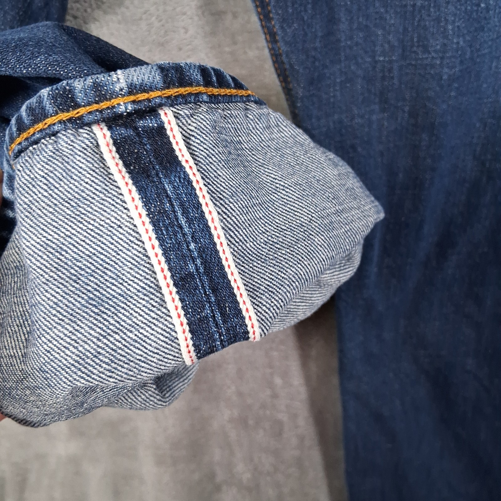 ​J.Crew The Sutton Straight Fit Selvedge Denim Jeans Men’s 36×30 Blue Casual