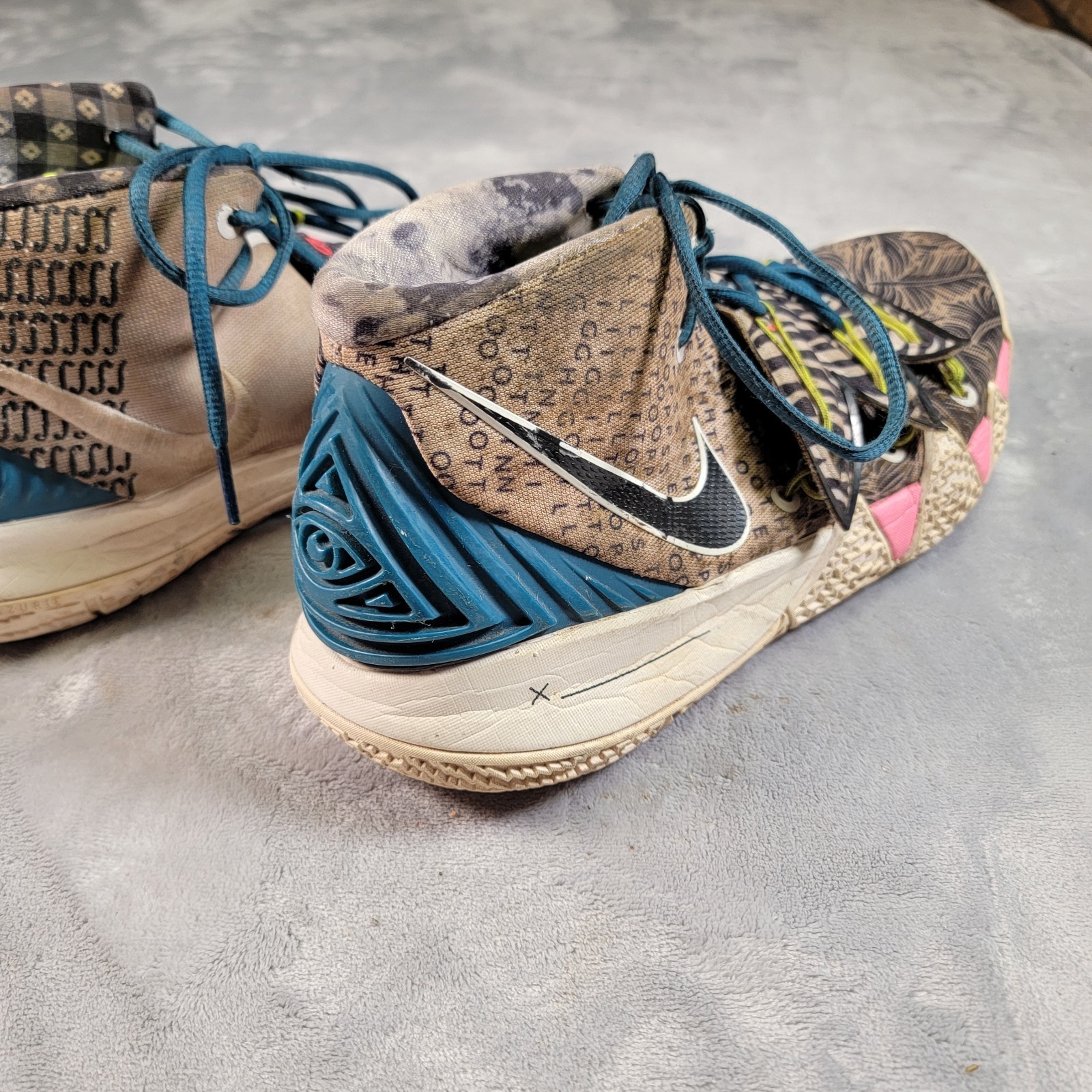 Nike Kybrid S2 Men’s Basketball Shoes Size 12 What The Neon Multicolor