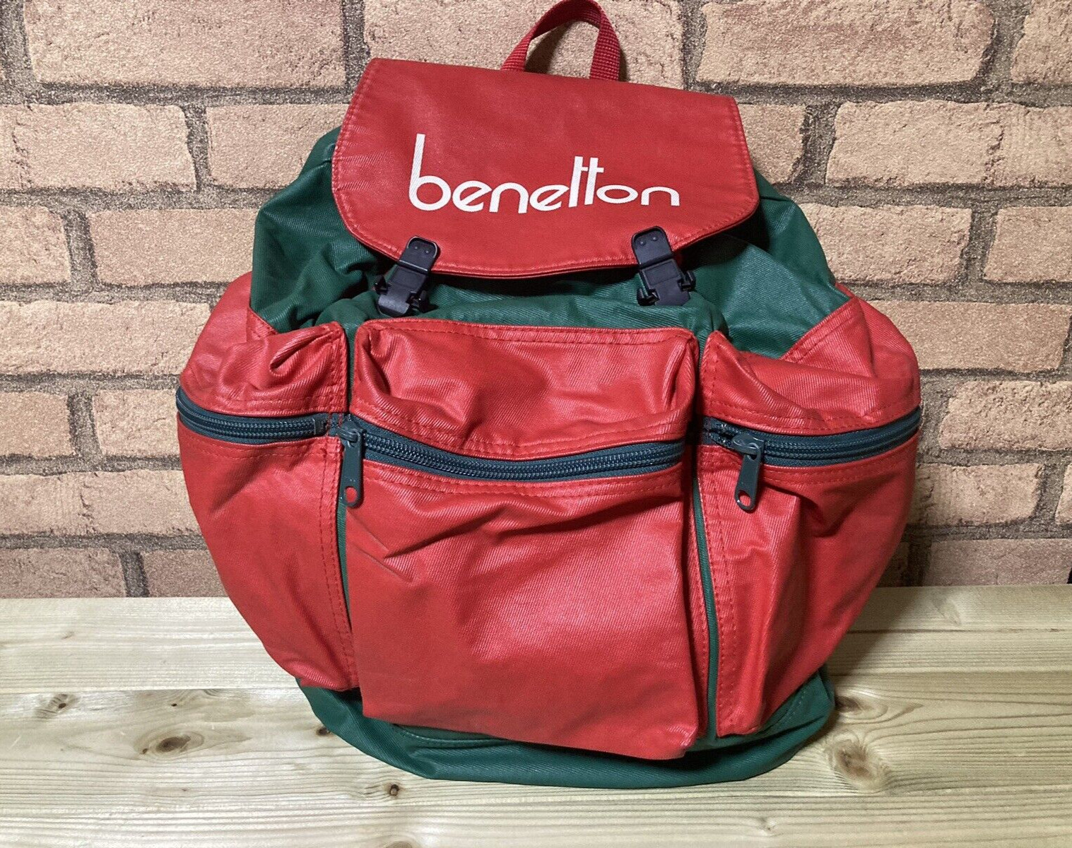 United Colors of Benetton Women’s Backpack Bag Size 40x40x13cm 15.7×15.7×5.1in