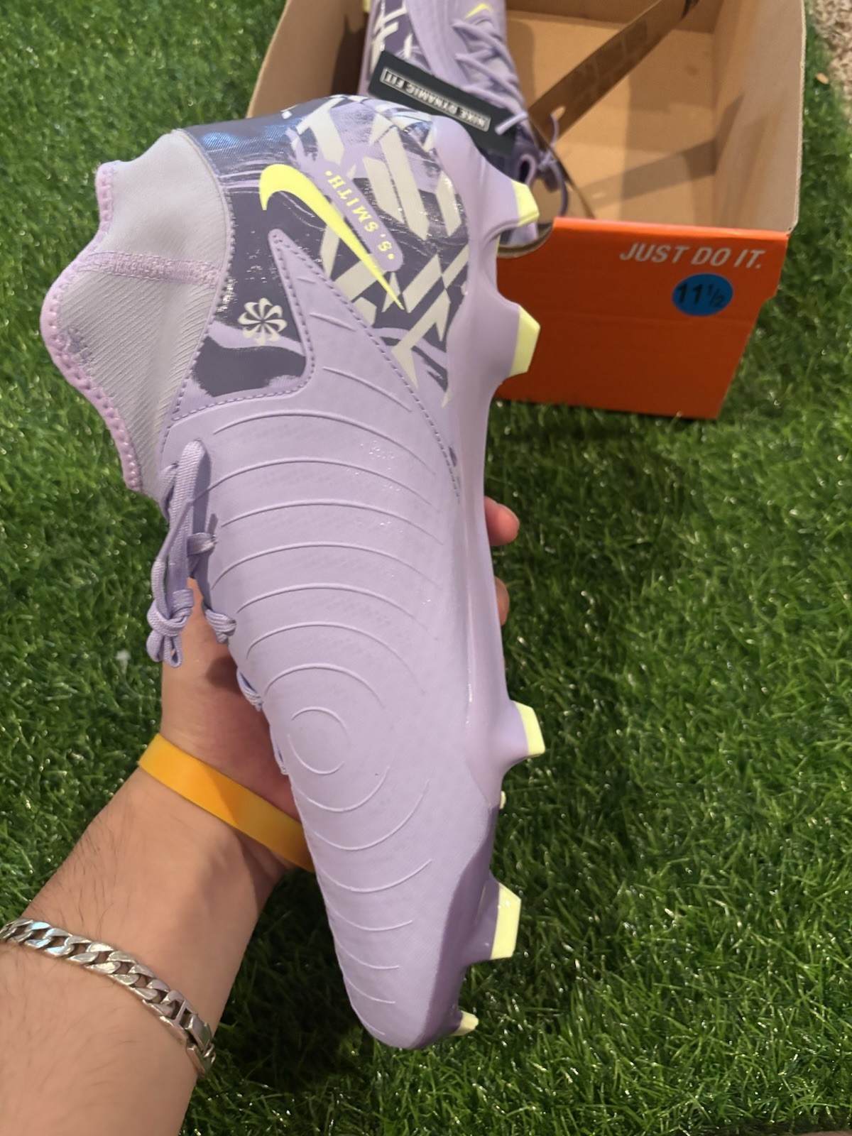 Nike Phantom Luna II Academy Purle FG/MG Soccer Cleat HF1598500 Men Size 11.5