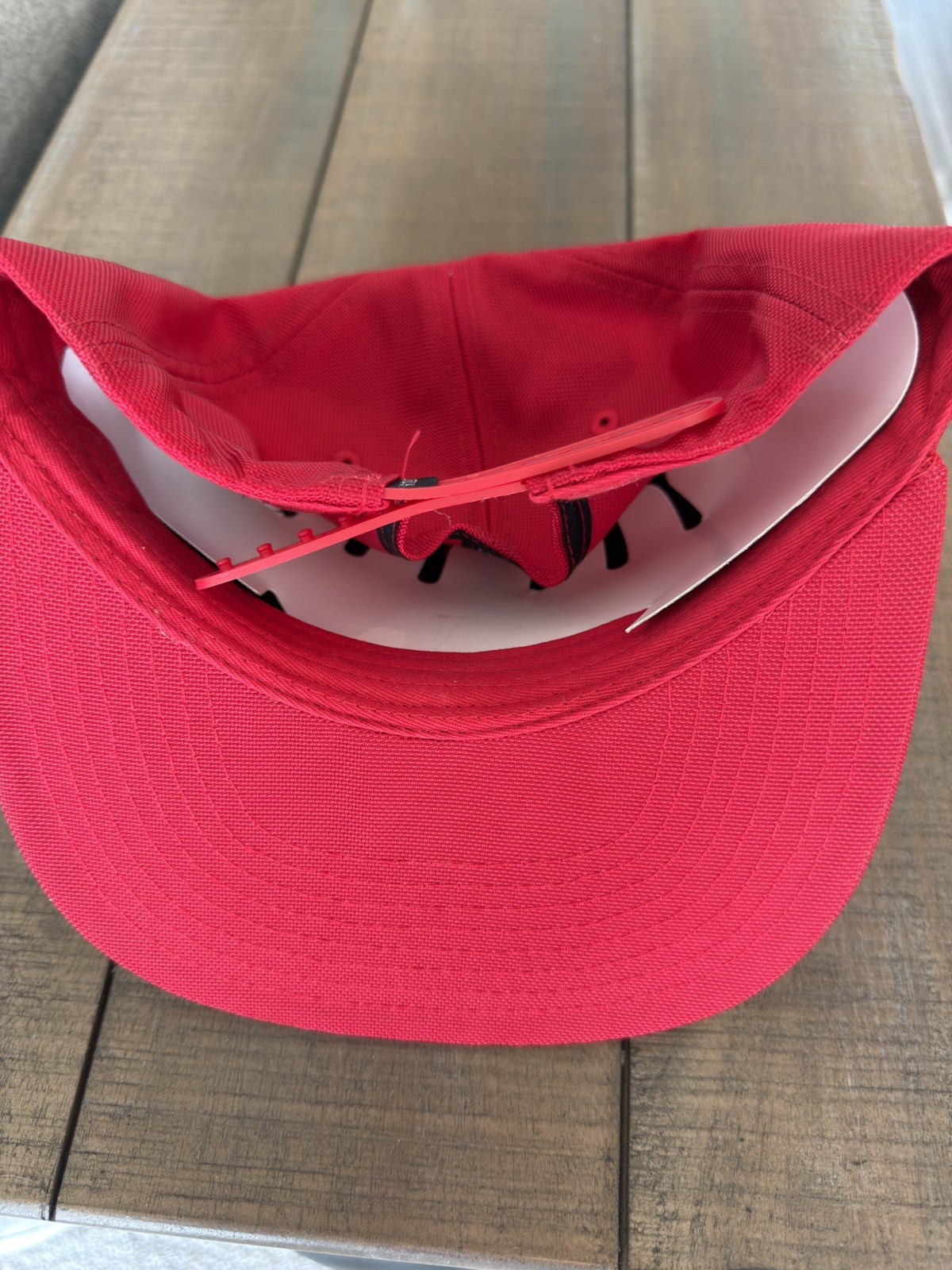 NWT Nike Air Jordan Kids Rise Cap Hat Red Metal Jumpman Youth Size 8-20