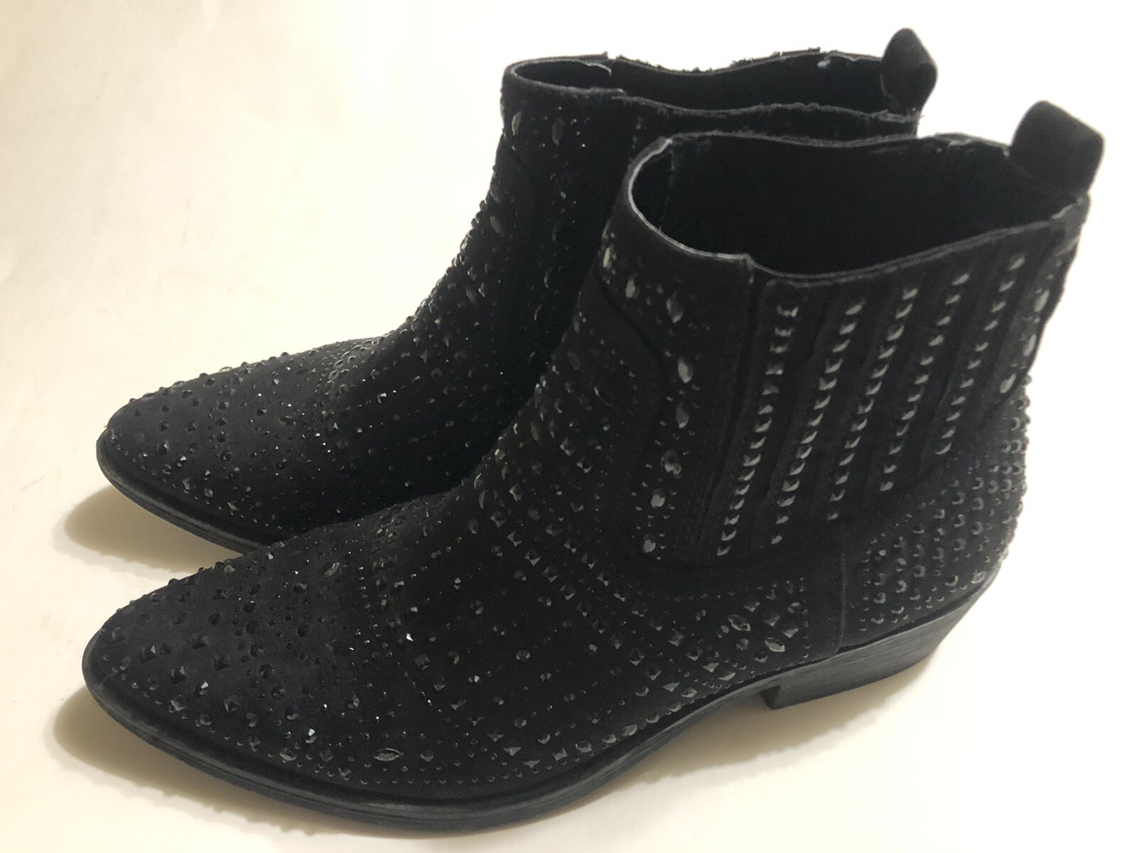 Limelight Jollene, Black Boots – Size 9.5 – Man-Made Material, Pre-Owned