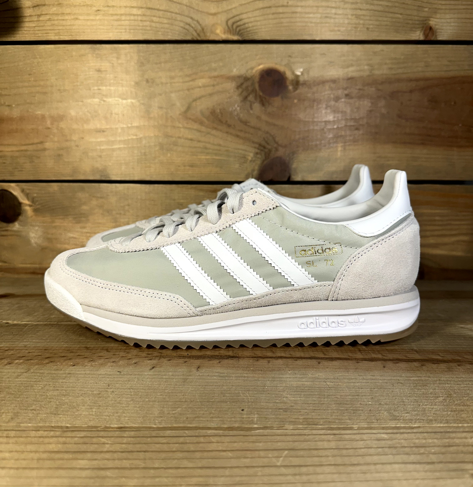 NEW Mens Adidas SL 72 Grey Low Top Lace Up Comfort Running Casual Shoes JI1281