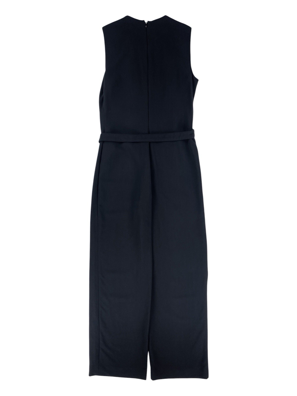 Calvin Klein Collection Fall 1997 Black Wool Jumpsuit 8 Vintage Runway Archive