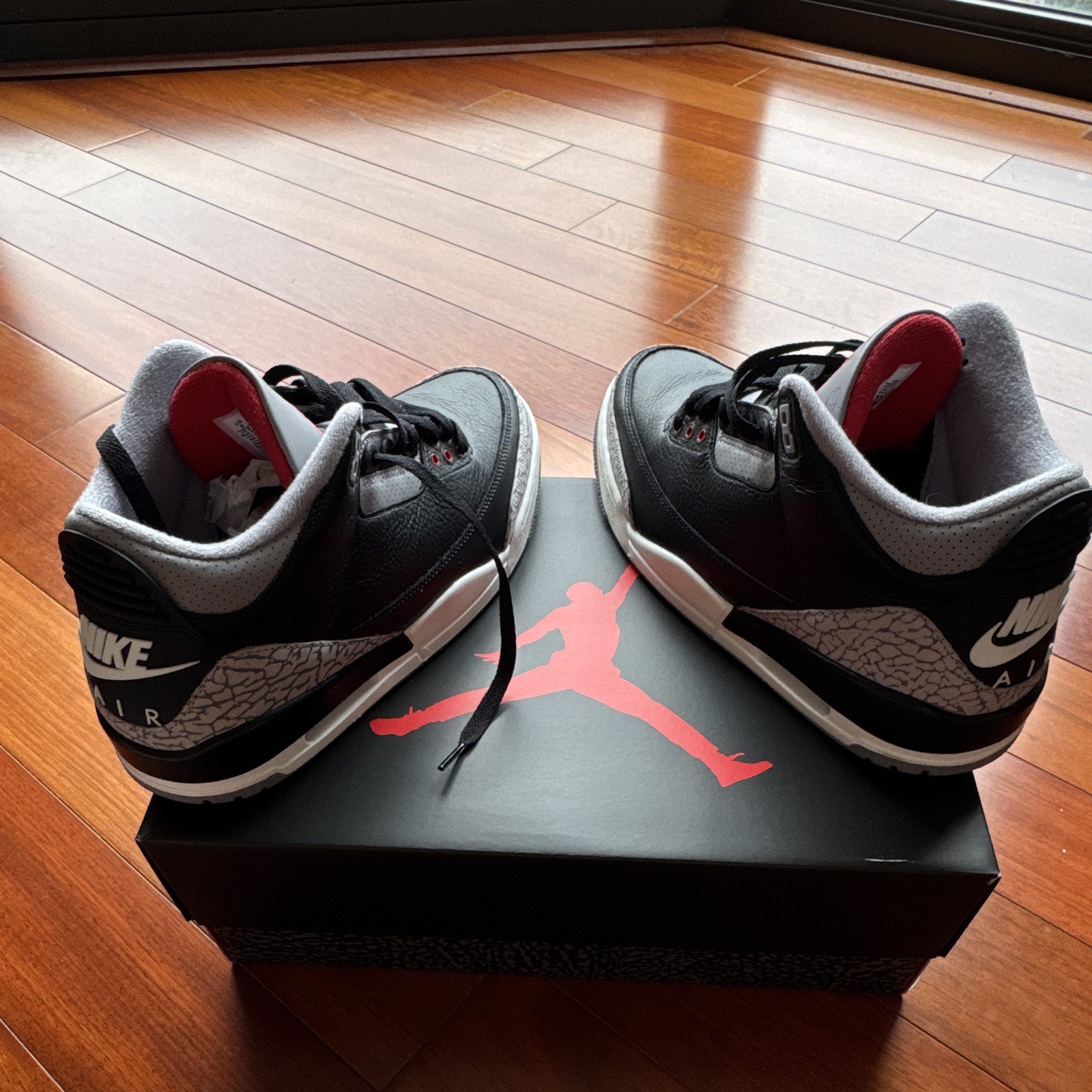 Jordan Air Jordan 3 Retro OG 2024 Black Cement DN3707-010 Men’s
