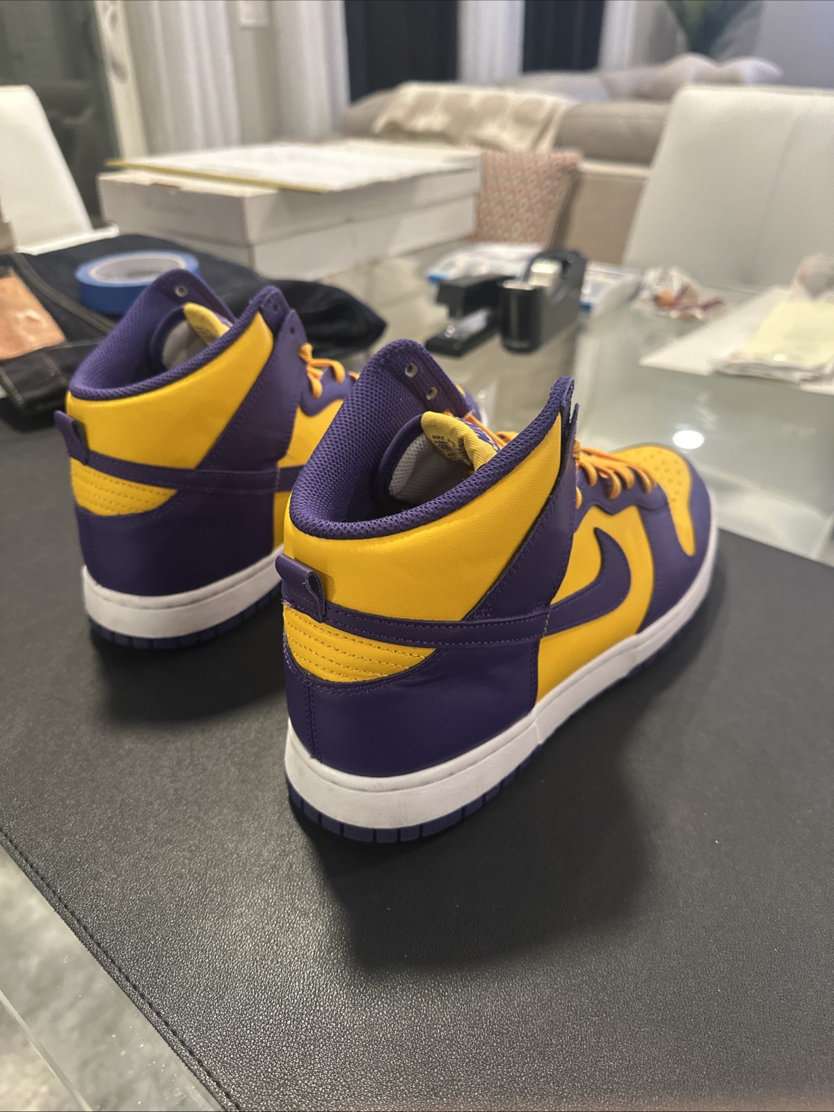 Size 11 – Nike Dunk High Lakers