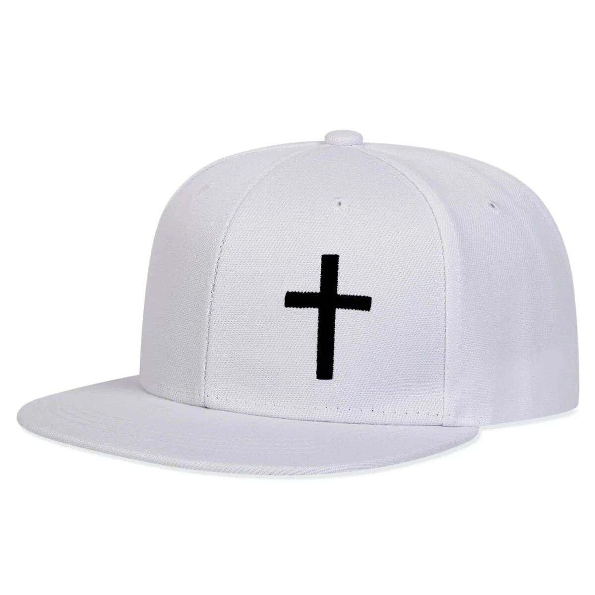Unisex Cross Embroidery Hip-hop Hats Spring Autumn Outdoor Adjustable Casual