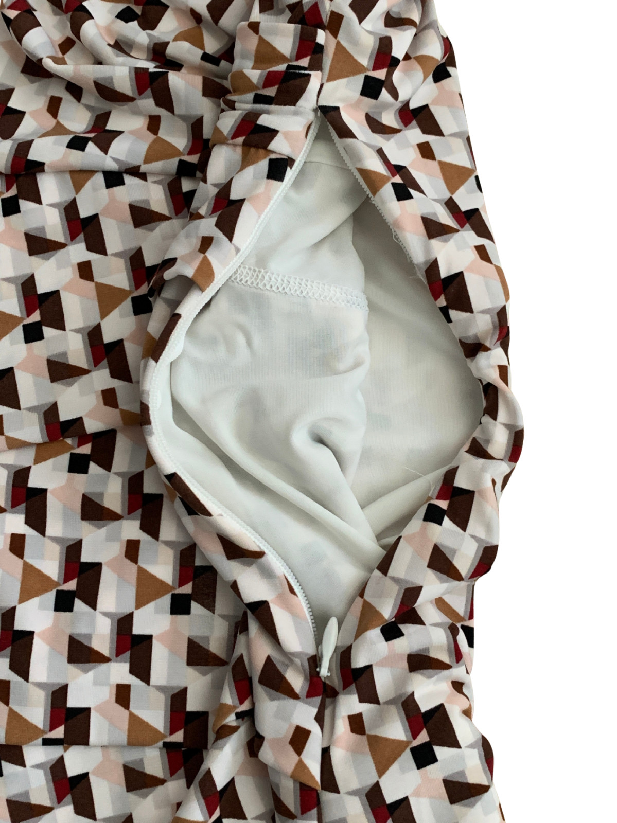 White House Black Market Medium Sleeveless Blouse Women’s Medium Geometric Print