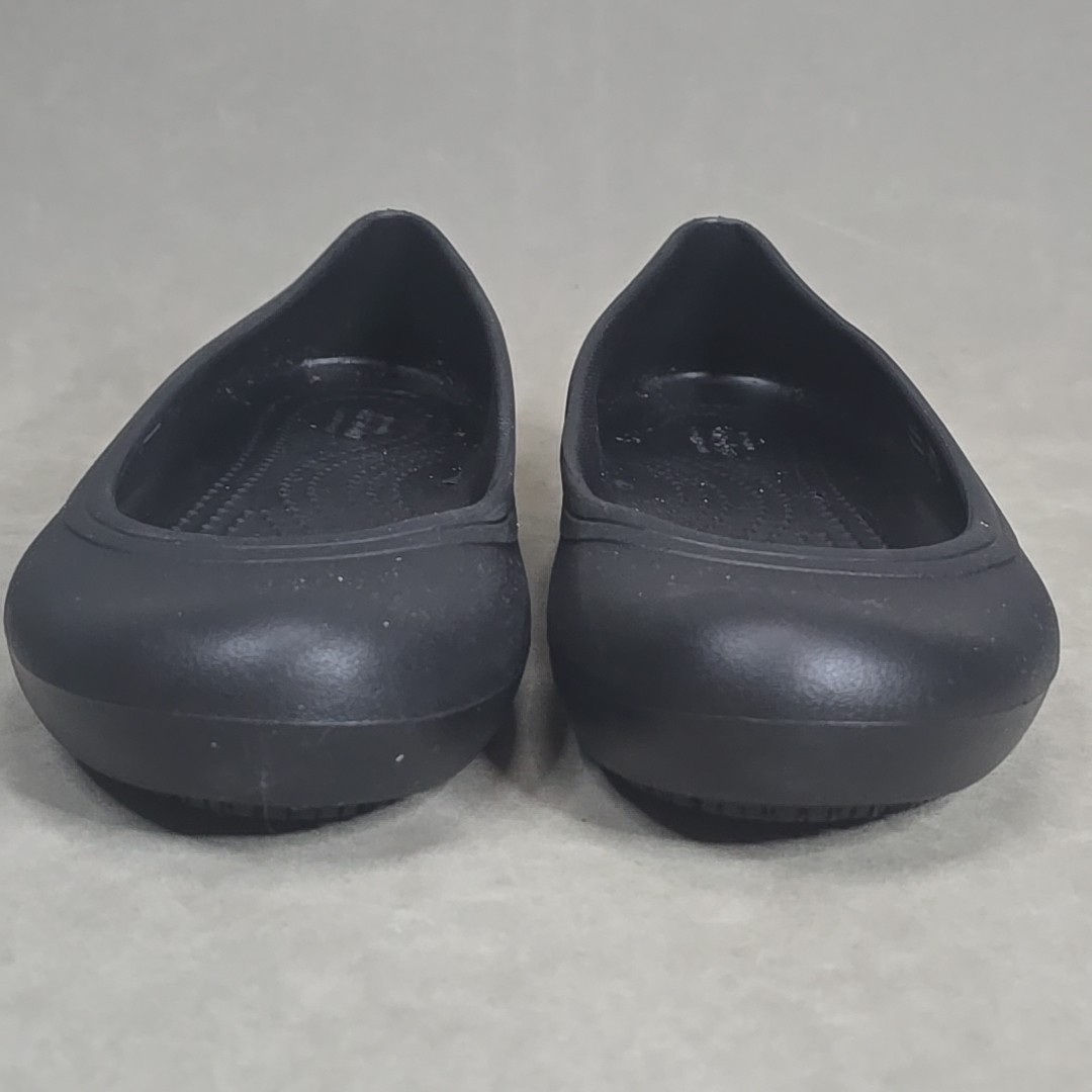CROCS At Work Iconic Comfort Ballet Flats Black Women’s 7 Nurse 205074