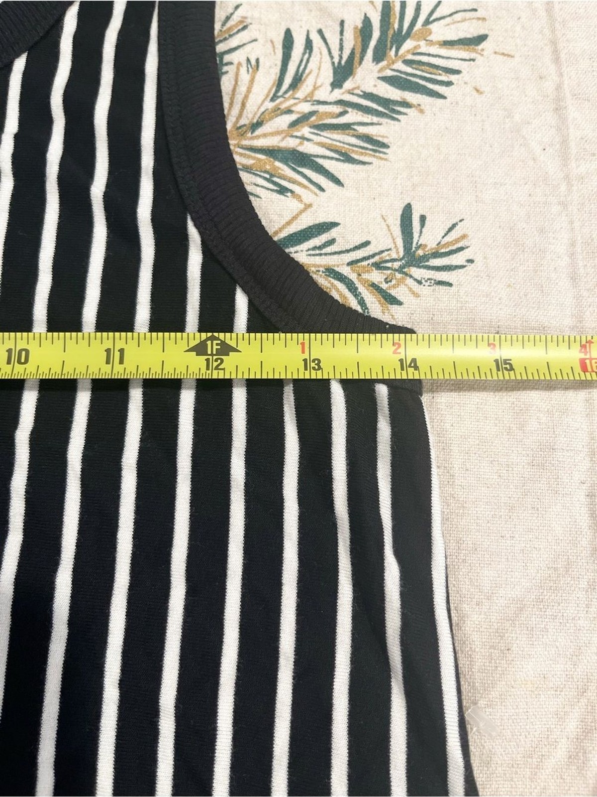 Cabi ATC Wink Dress Black White Multi Stripe Asymmetrical Midi Dress Size XS