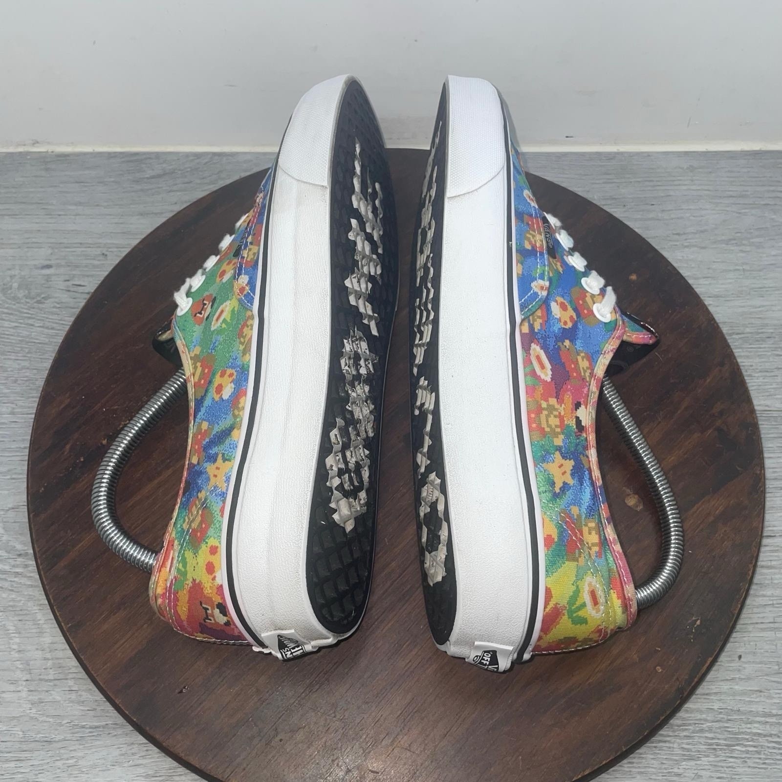 Vans x Nintendo Super Mario Brothers Game Over Sneakers Men’s 8.5 Women’s 10