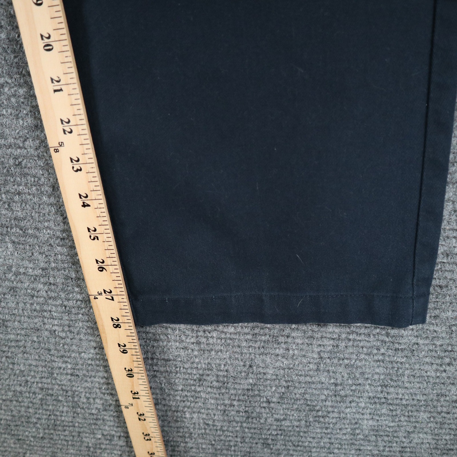 Dickies Cargo Pants Mens 30×29 Relaxed Straight Dark Navy Blue Workwear Utility
