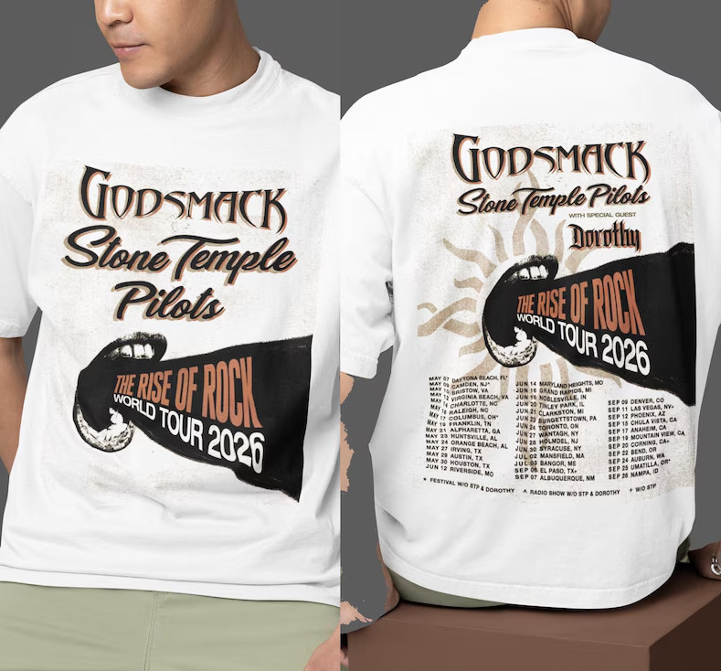 Godsmack Band T-Shirt – Unisex Hard Rock Graphic Tee